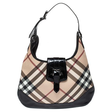 burberry nova hobo bag|burberry over the shoulder bags.